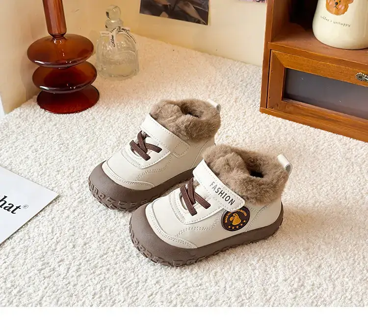 Baby Velvet Winter Sneakers Warm Soft Soles — feature 8