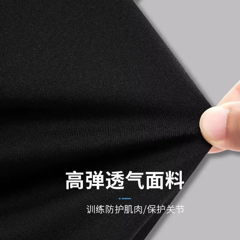 Children's Black Basketball Training T-Shirt Long Sleeve — feature 5