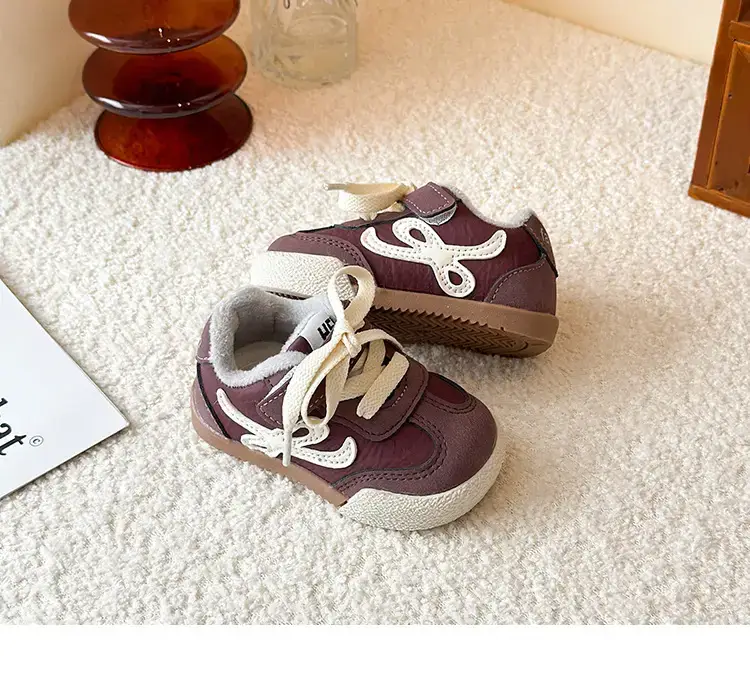 Winter Velvet Training Shoes for Kids 0-3Yr Warm Outer — feature 14