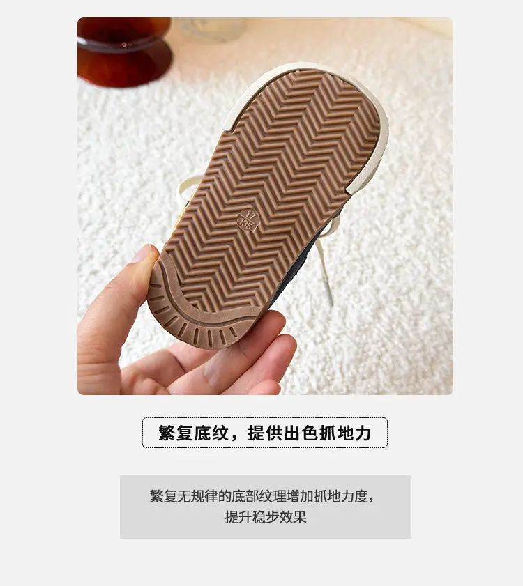 Winter New Velvet Moral Training Shoes for Boys and Girls Toddler Shoes 0 to 1-3 Years Old Baby Warm Outer Cotton Shoes — feature 5