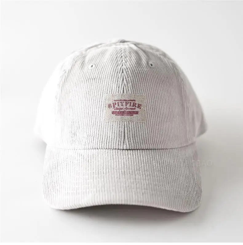 White Patch Letter Baseball Cap for Men Women — feature 13