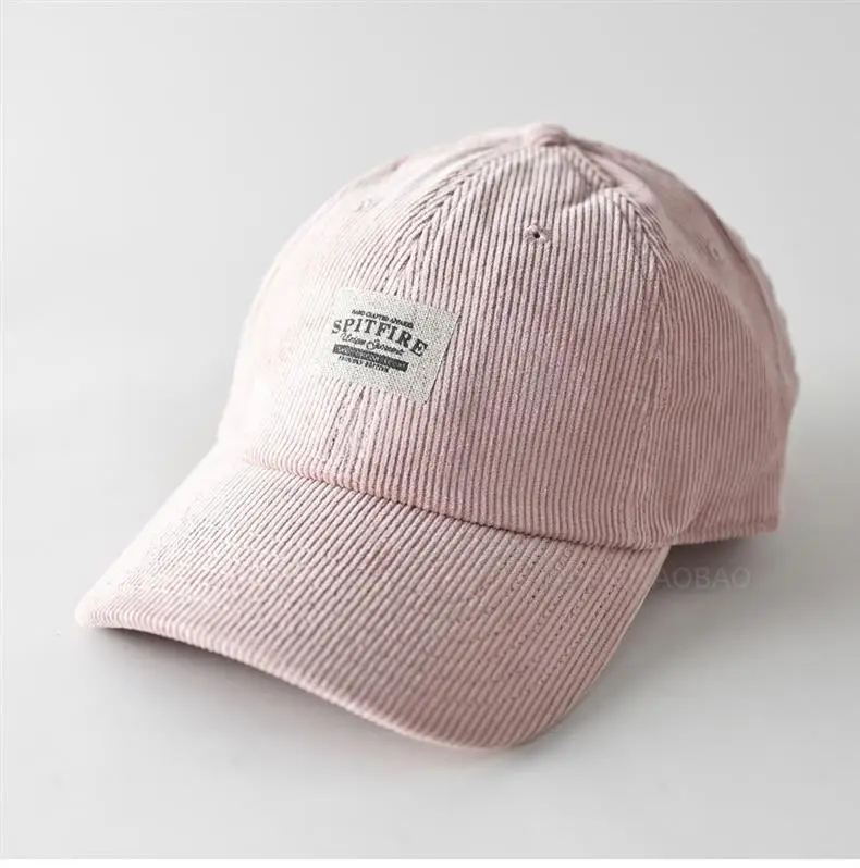White Patch Letter Baseball Cap for Men Women — feature 4
