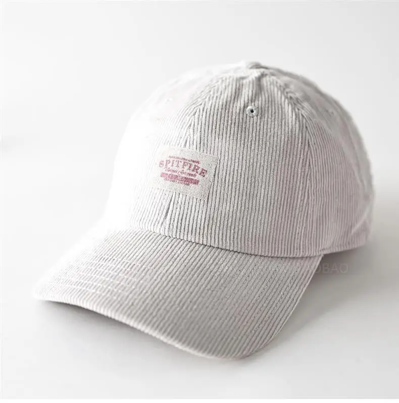 White Patch Letter Baseball Cap for Men Women — feature 6