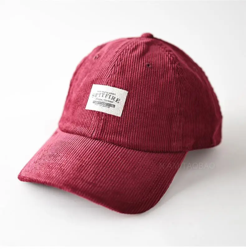 White Patch Letter Baseball Cap for Men Women — feature 7