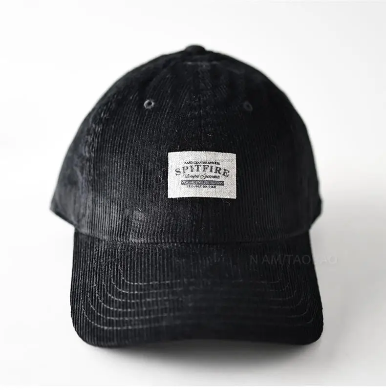 White Patch Letter Baseball Cap for Men Women — feature 8