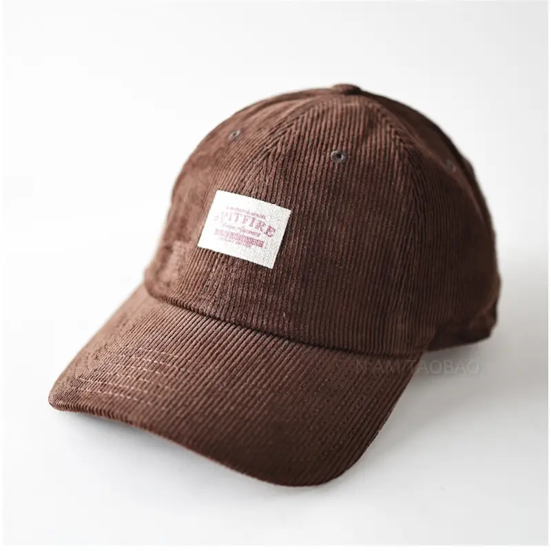 White Patch Letter Baseball Cap for Men Women