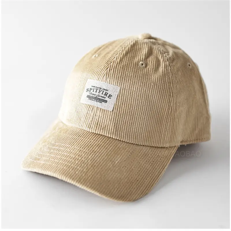 White Patch Letter Baseball Cap for Men Women