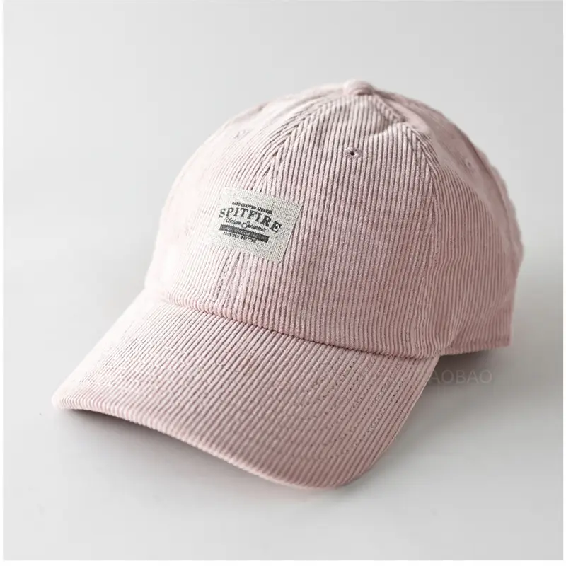 White Patch Letter Baseball Cap for Men Women