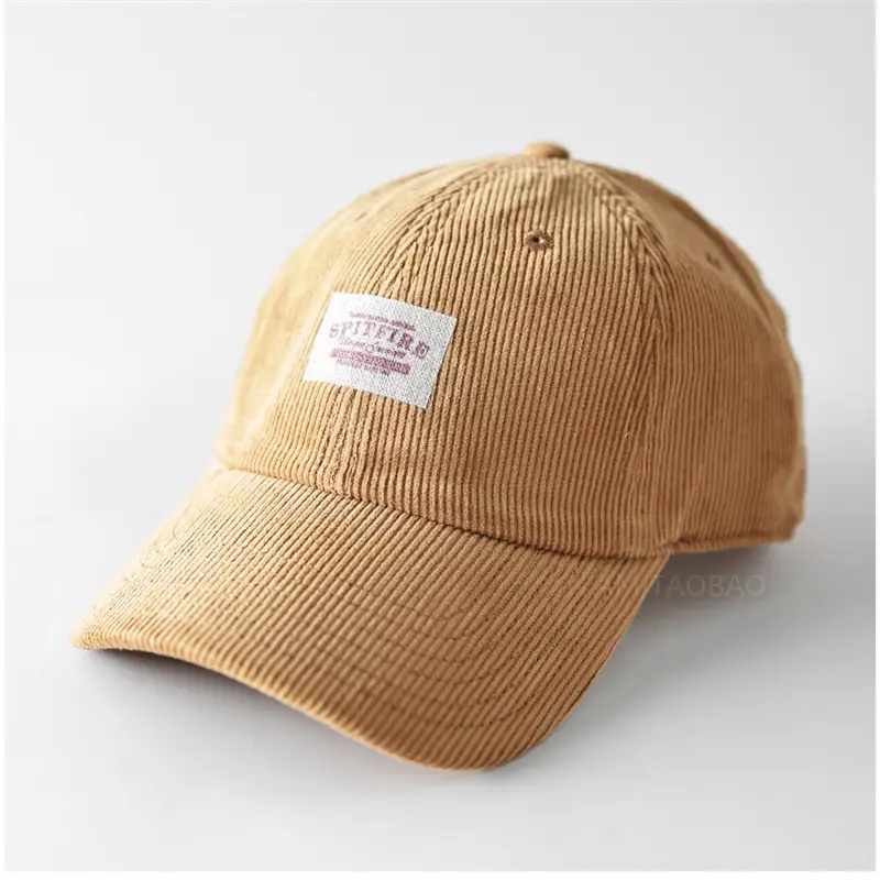 White Patch Letter Baseball Cap for Men Women