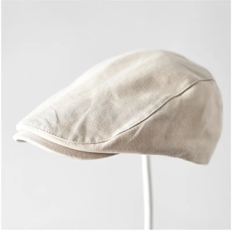 Men Adjustable Sun Hat Beige Baseball Cap - Image 2