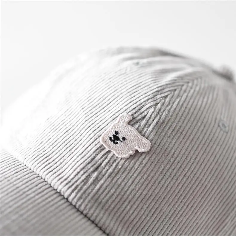 Red Cartoon Paw Button Cap for Kids — feature 14
