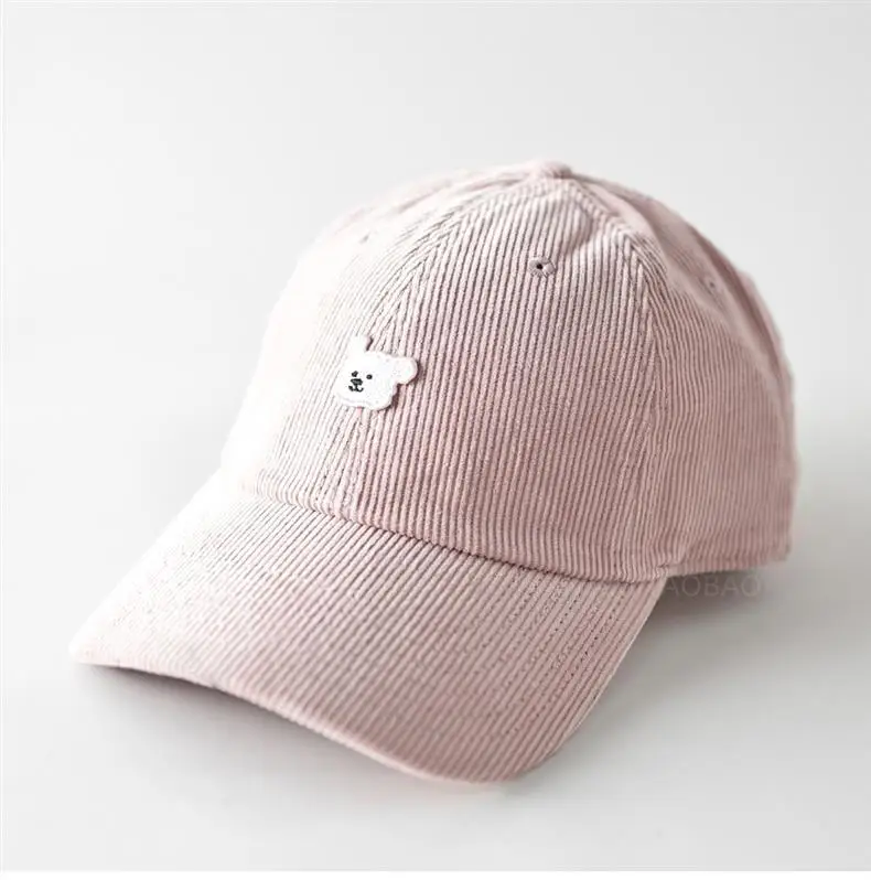 Red Cartoon Paw Button Cap for Kids — feature 2