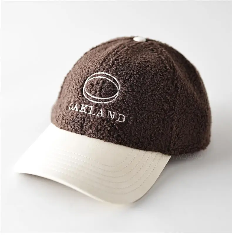 Men's Black Embroidered Sherpa Baseball Cap — feature 6