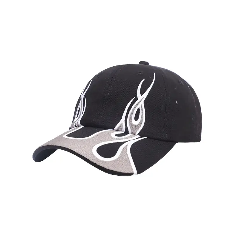 Red Embroidered Baseball Cap for Men Women - Image 7