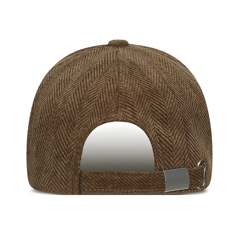 Men Wool Beige Cap Winter 2025 with Logo - Image 9