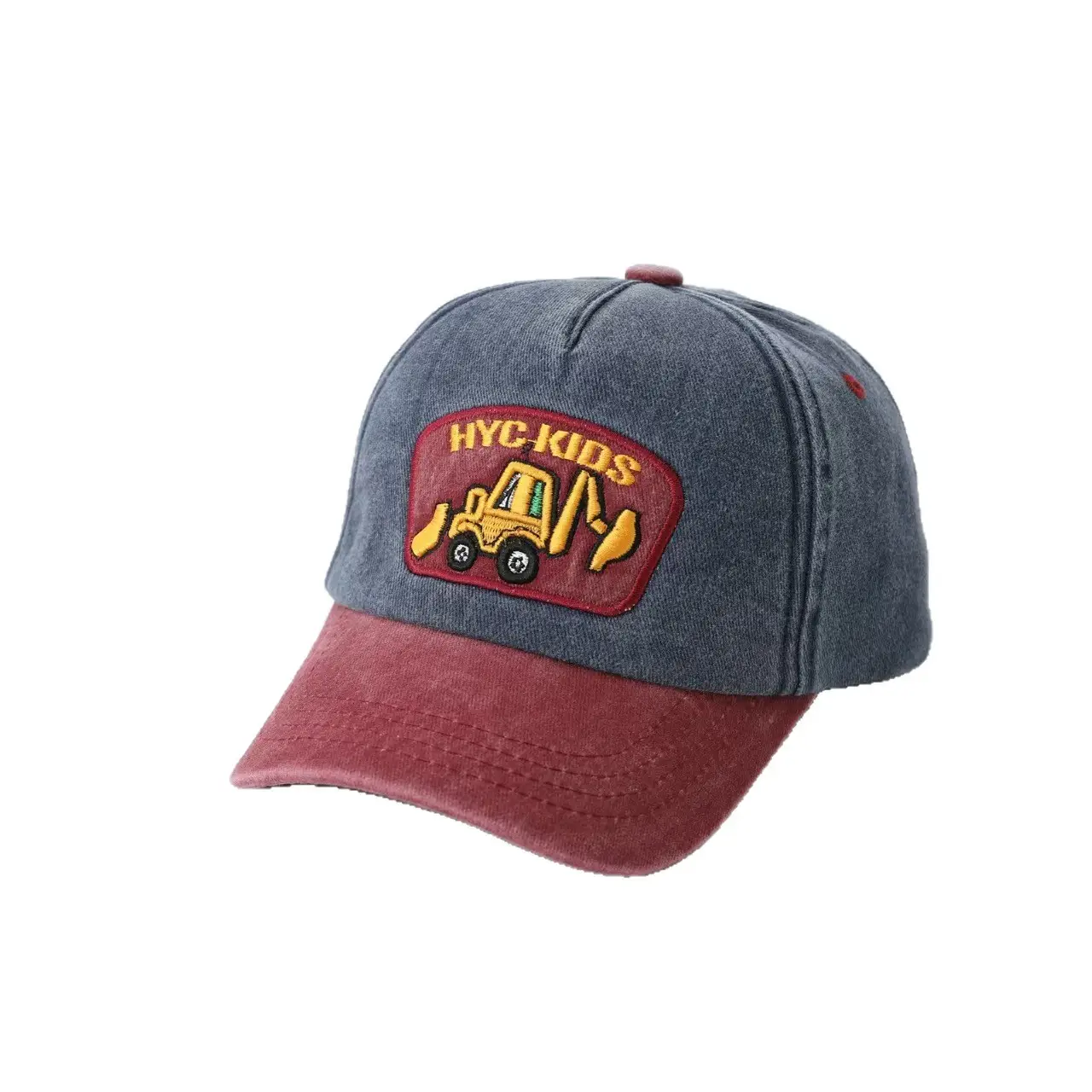 Kids Truck Cap Blue Red Sun Protection