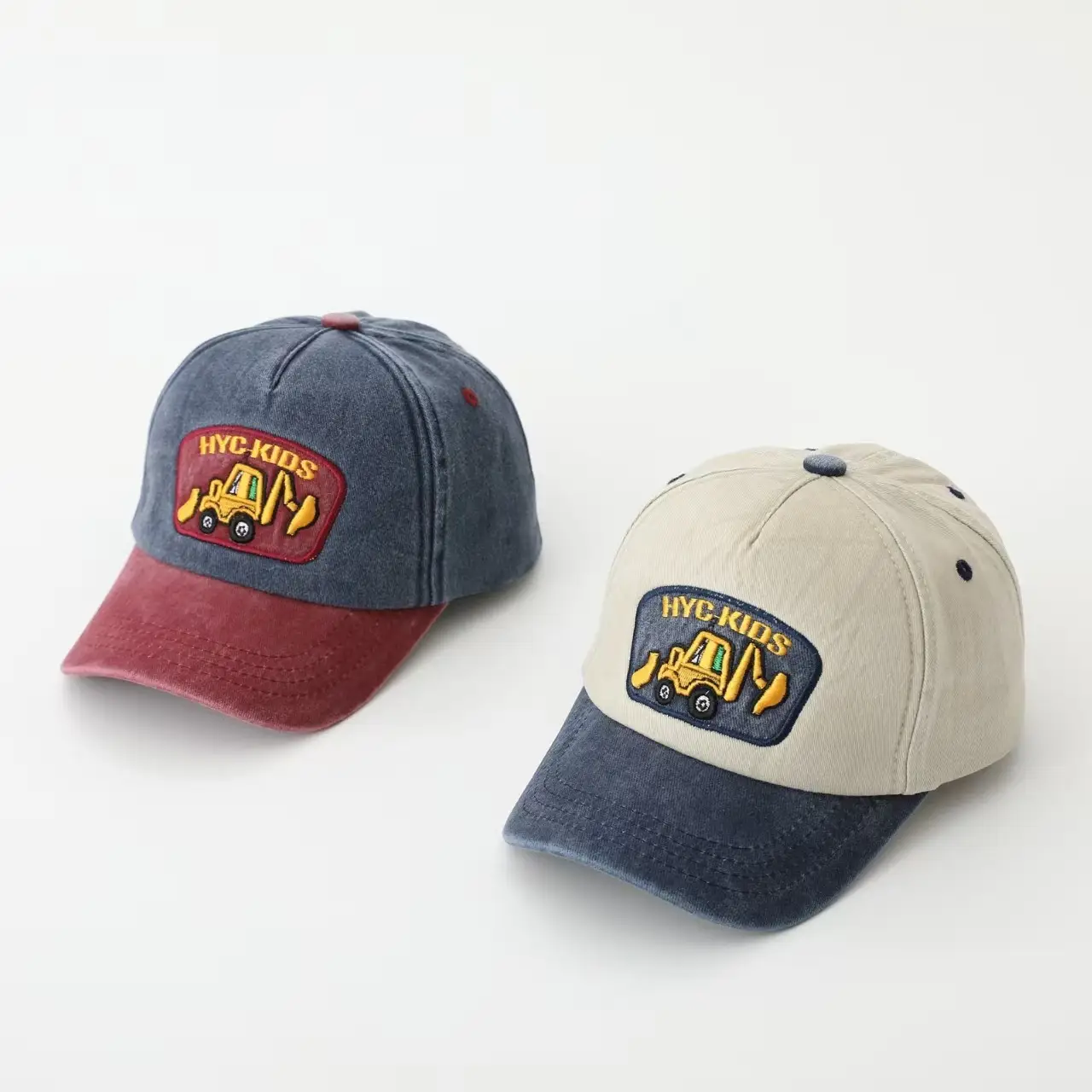 Kids Truck Cap Blue Red Sun Protection — feature 5