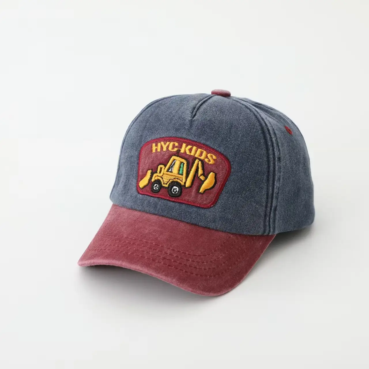 Kids Truck Cap Blue Red Sun Protection