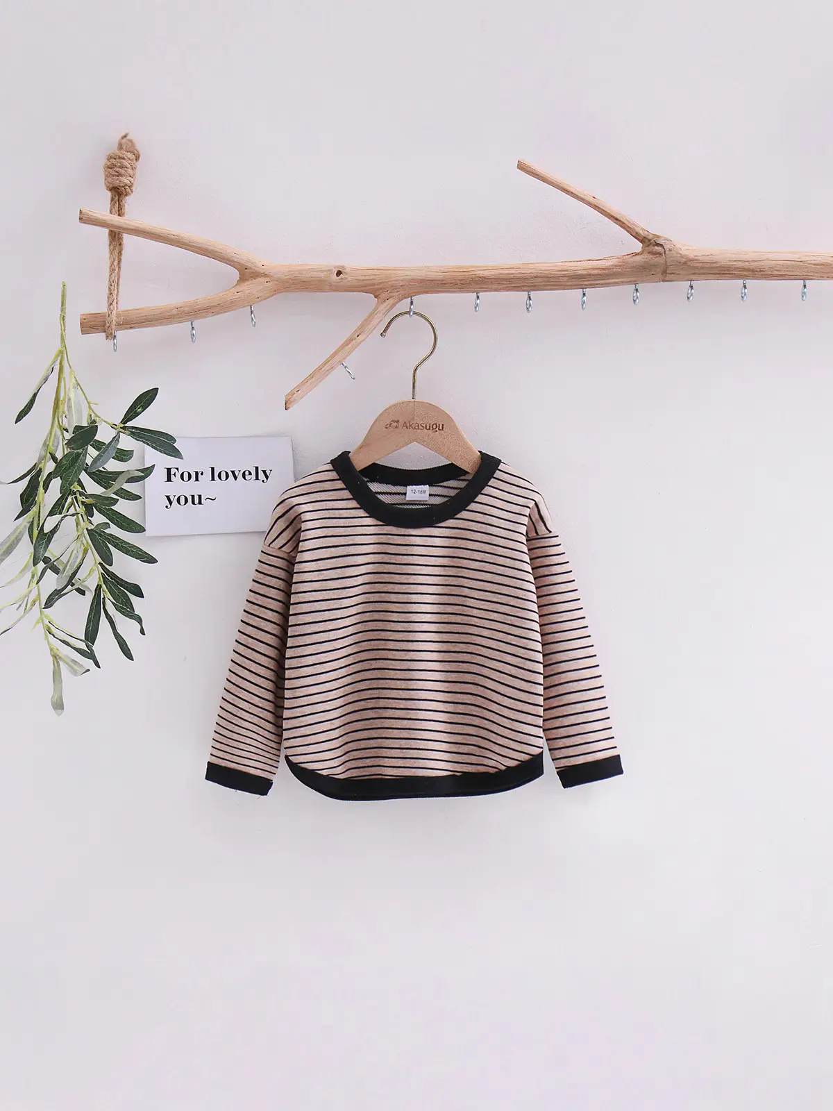 Striped Long Sleeve Boys T-Shirt 2026 - Image 10