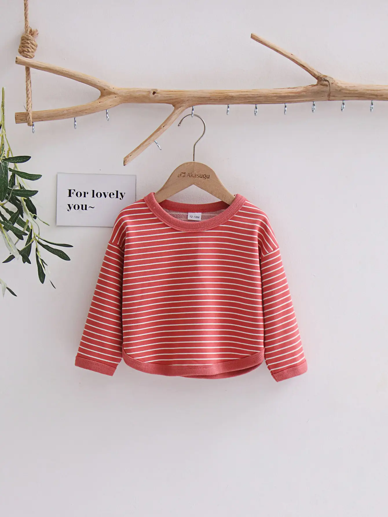 Striped Long Sleeve Boys T-Shirt 2026 - Image 4