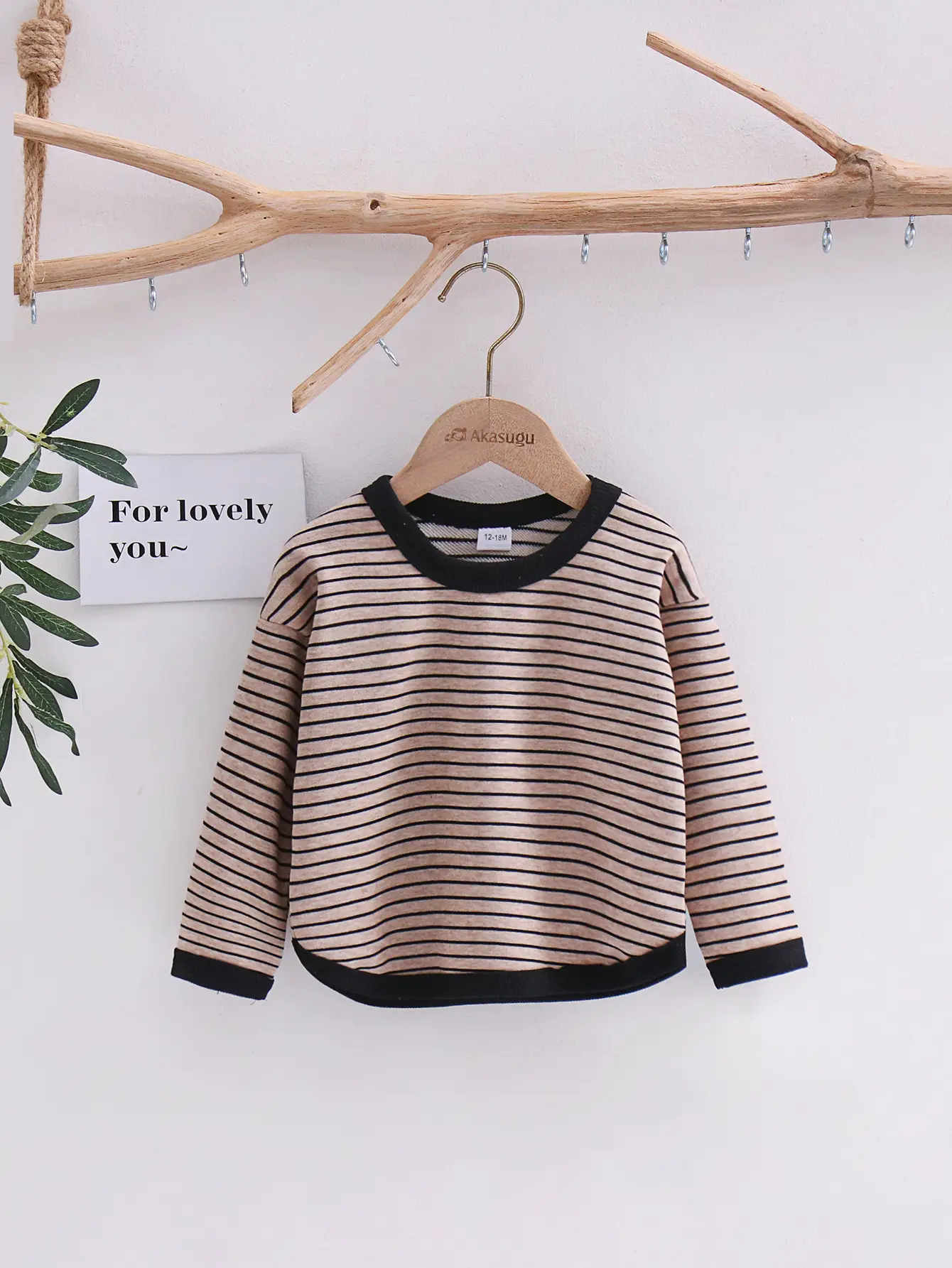 Striped Long Sleeve Boys T-Shirt 2026 - Image 6