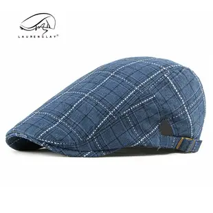 Women Plaid Duckbill Cap Spring Summer Thin Breathable — feature 10