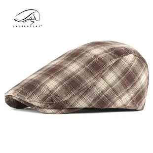 Women Plaid Duckbill Cap Spring Summer Thin Breathable — feature 12