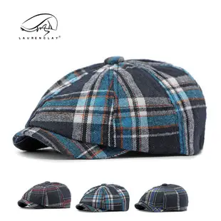Women Plaid Duckbill Cap Spring Summer Thin Breathable — feature 3