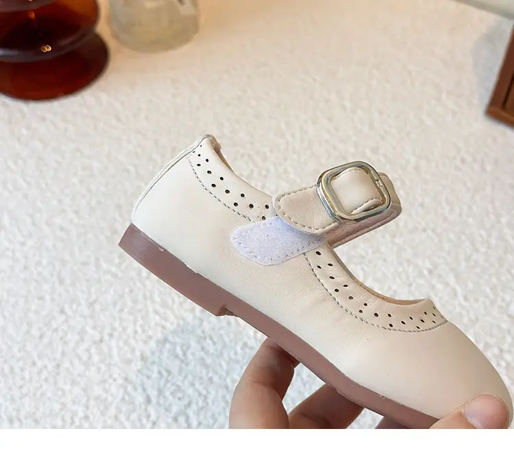 Children's Black Leather Flat Shoes for Toddler 2025 — feature 18