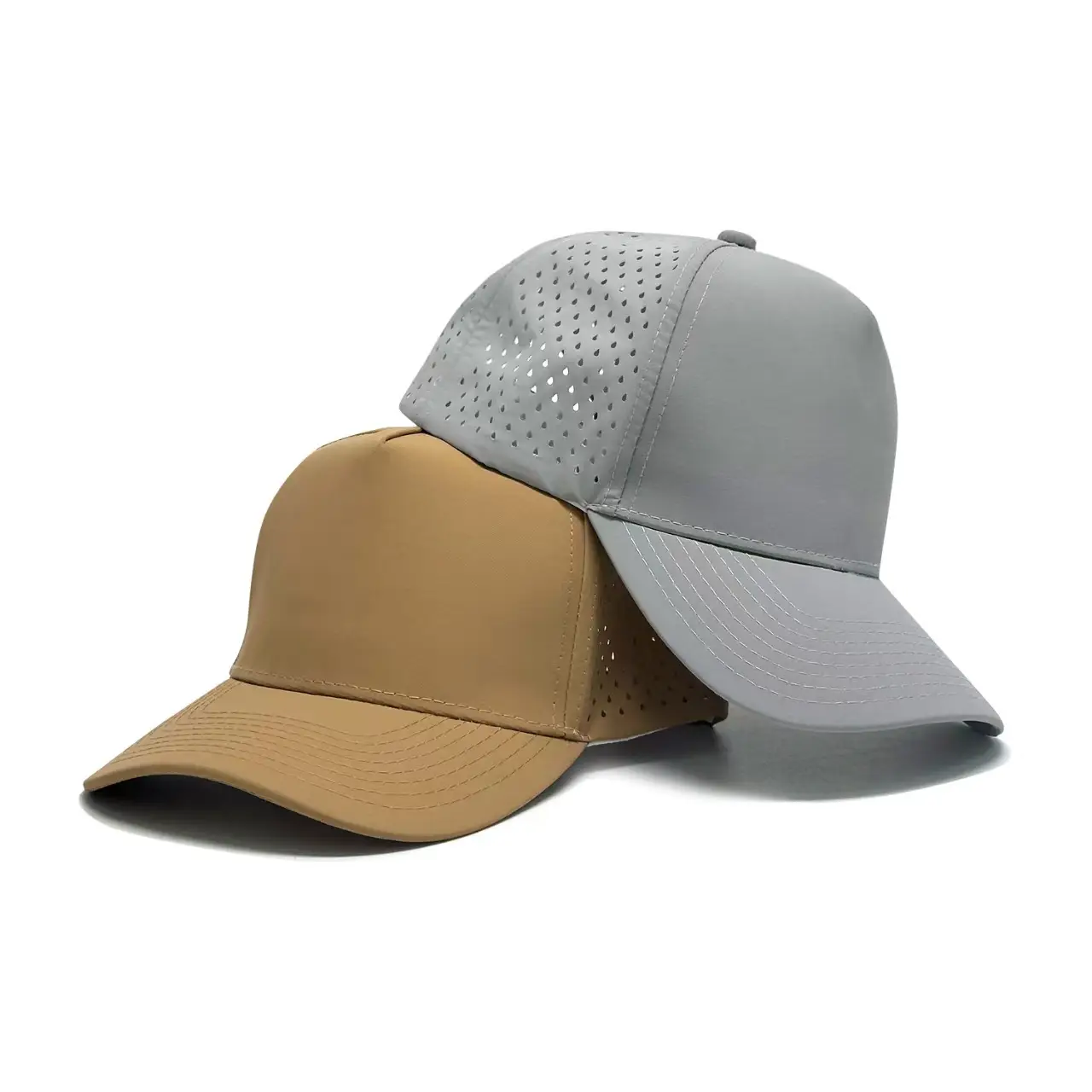 Black Women's Peaked Cap with Mesh Back — feature 3