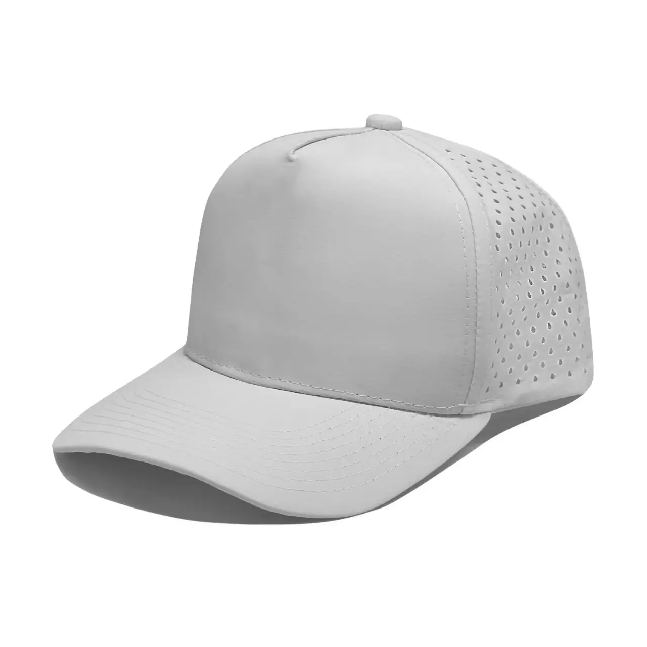 Black Women's Peaked Cap with Mesh Back — feature 8