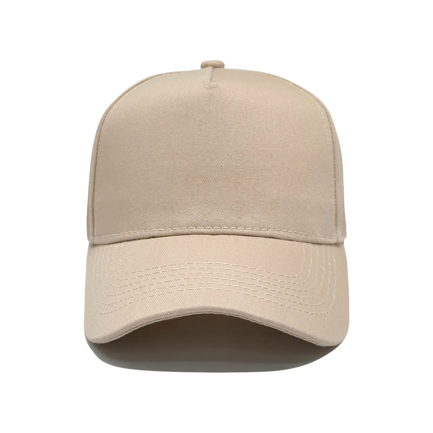 Unisex Beige Baseball Cap 5-Piece Hot Sold - Image 9