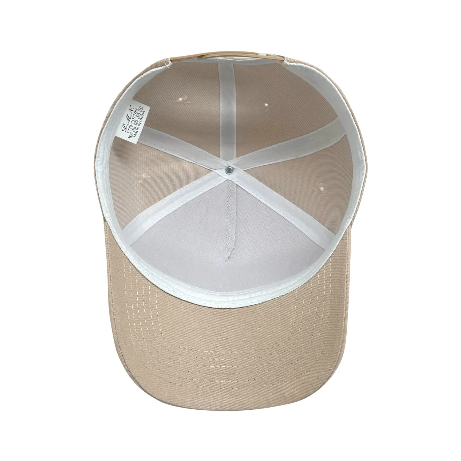 Unisex Beige Baseball Cap 5-Piece Hot Sold — feature 4