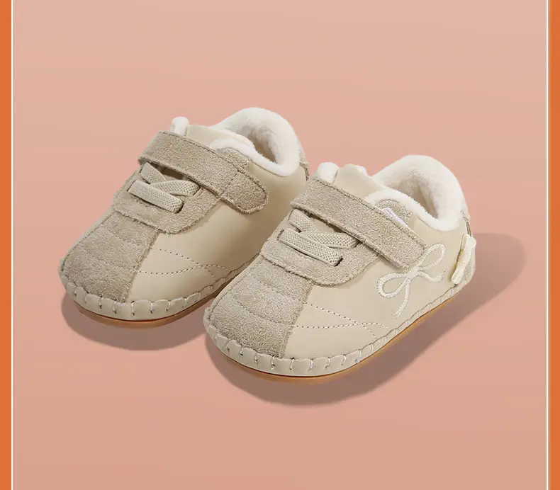 Winter Baby Shoes for 6-12M Fleece Lined Soft Sole — feature 24