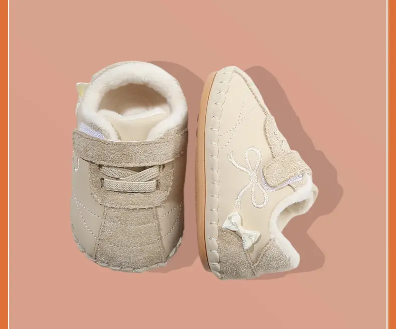 Winter Baby Shoes for 6-12M Fleece Lined Soft Sole — feature 25