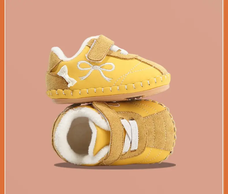 Winter Baby Shoes for 6-12M Fleece Lined Soft Sole — feature 26