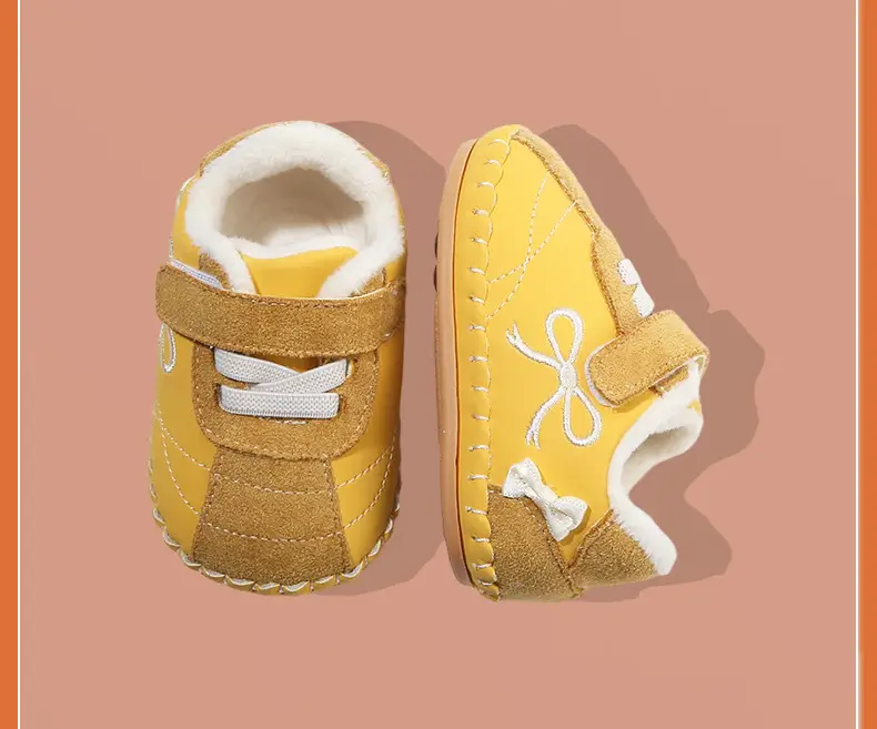 Winter Baby Shoes for 6-12M Fleece Lined Soft Sole — feature 28