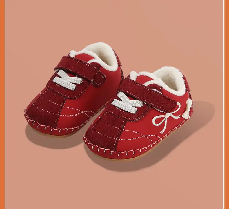 Winter Baby Shoes for 6-12M Fleece Lined Soft Sole — feature 30