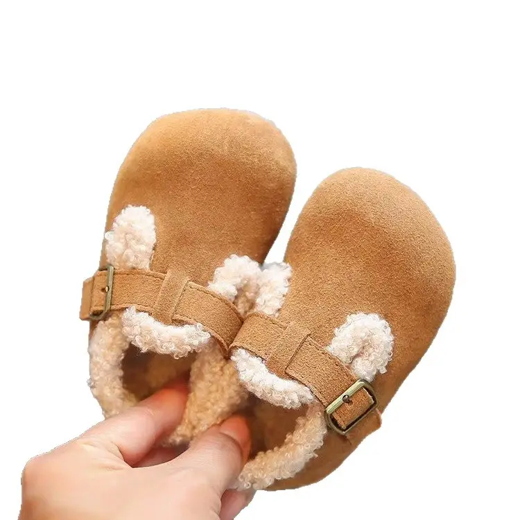 Baby Girl Fleece Lined Birkenstock Winter Shoes