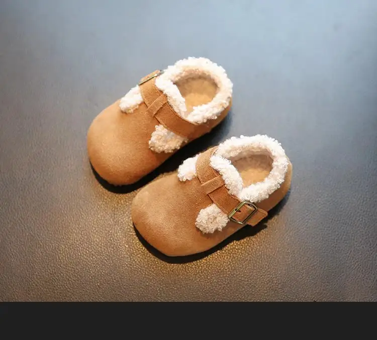 Baby Girl Fleece Lined Birkenstock Winter Shoes — feature 15