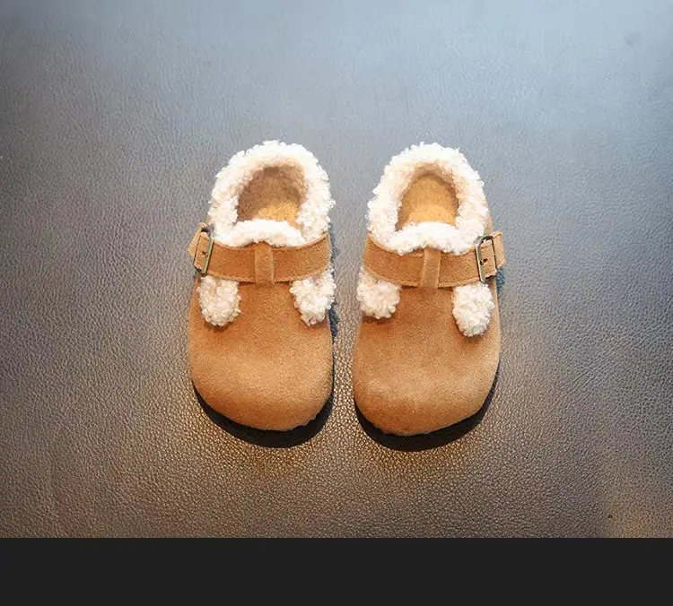 Baby Girl Fleece Lined Birkenstock Winter Shoes — feature 16