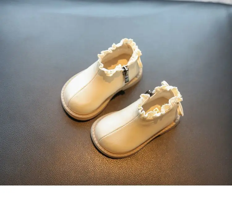 Baby Girl Short Boots 2025 Winter Velvet Shoes Girls Small Leather Boots Boots Children Princess Shoes Toddler Shoes Baby — feature 10