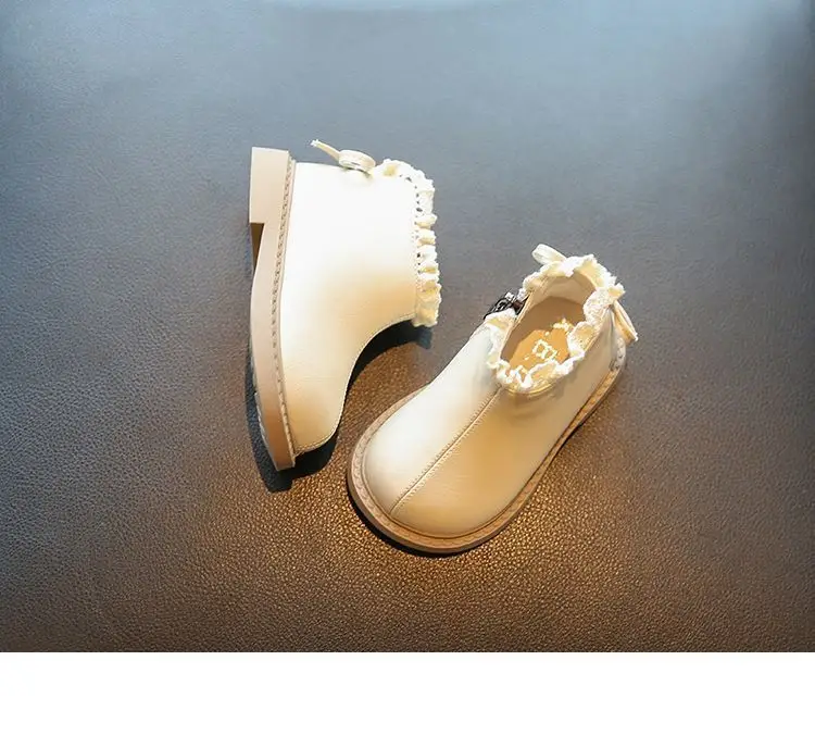 Baby Girl Short Boots 2025 Winter Velvet Shoes Girls Small Leather Boots Boots Children Princess Shoes Toddler Shoes Baby — feature 12