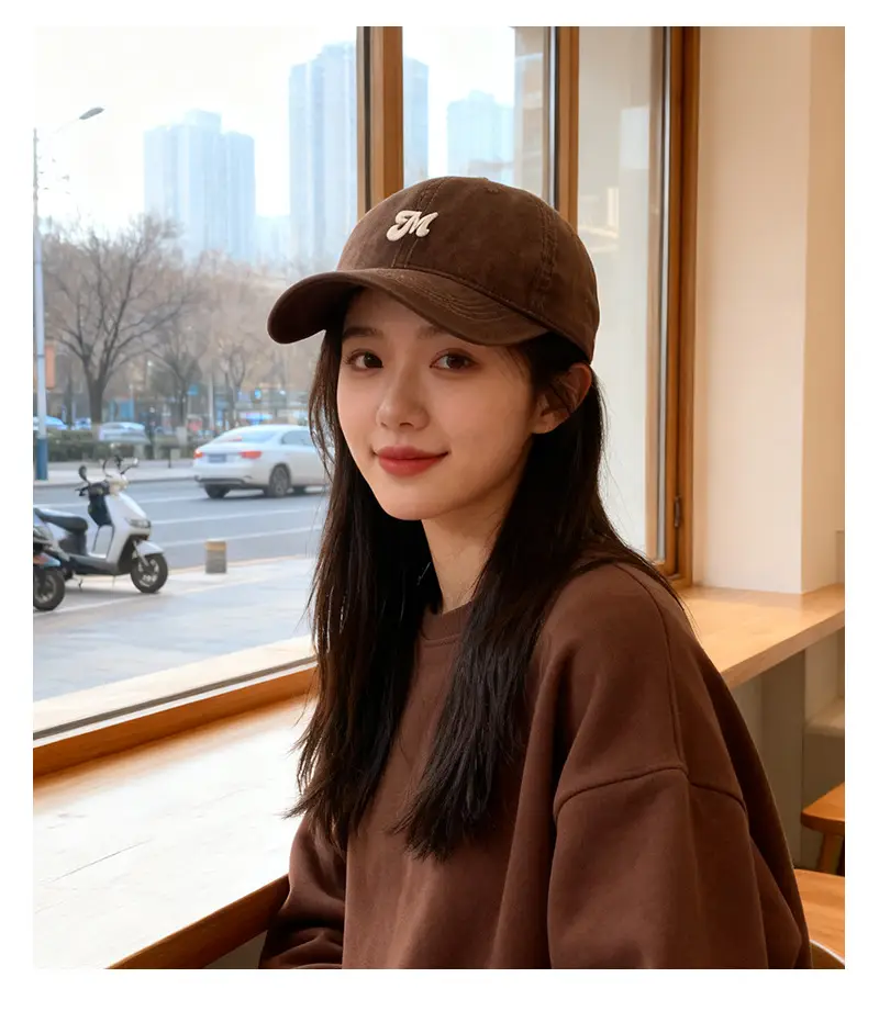 Korean Style Letter Embroidery Sunshade Cap — feature 8