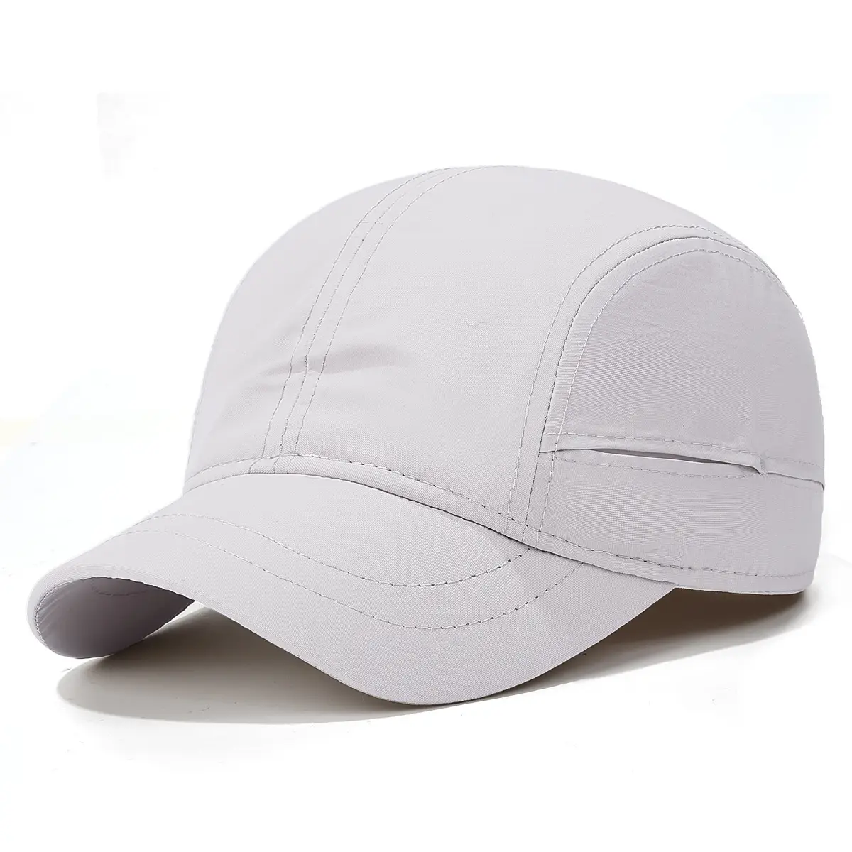 Men's Navy Blue Waterproof Baseball Cap with Short Brim - Image 4