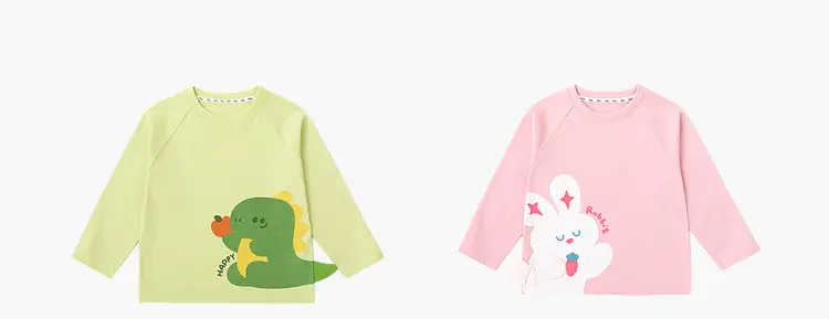Dudu 100% Cotton Boys Girls T-Shirt Spring Set — feature 10