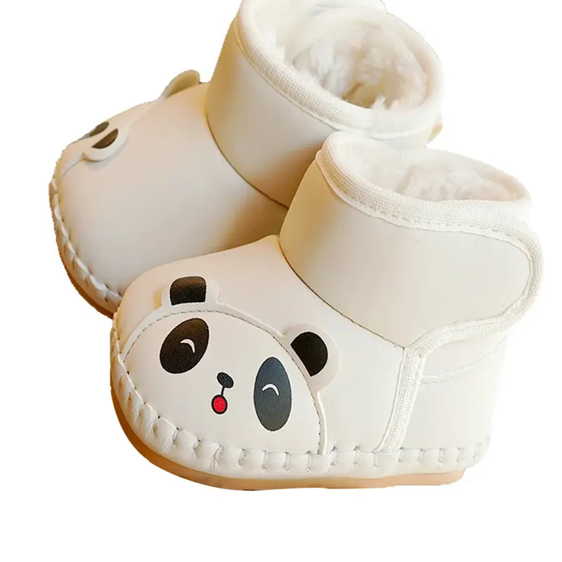 Baby Shoes Soft Sole Non-Slip Winter Fleece-Lined 0-1Y