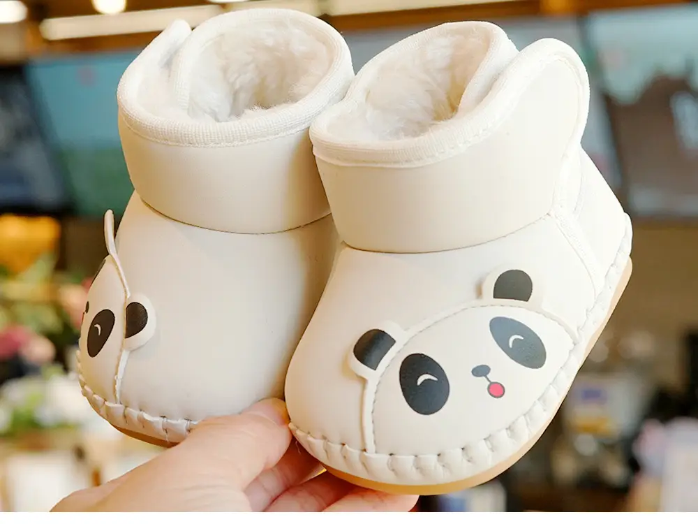 Baby Shoes Soft Sole Non-Slip Winter Fleece-Lined 0-1Y — feature 7