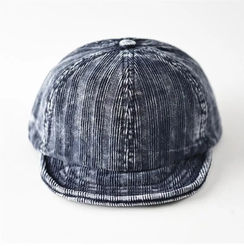 Vintage Distressed Duckbill Cap for Men Women — feature 9