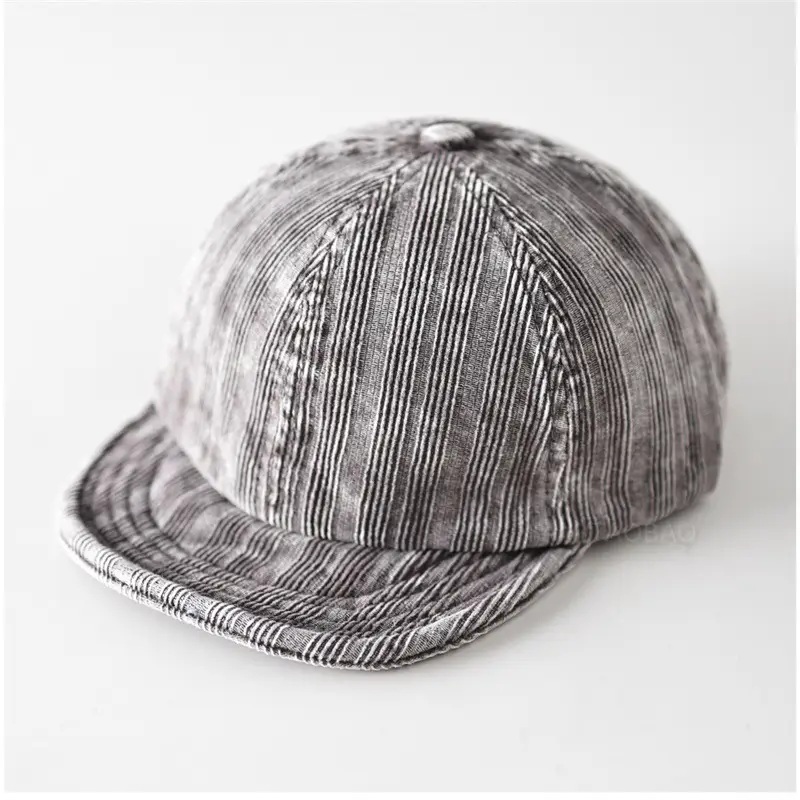 Vintage Distressed Duckbill Cap for Men Women - Image 3